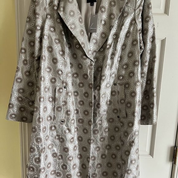 NWT Isabel Toledo for Lane Bryant Lightweight Coat size 24 - Picture 1 of 6